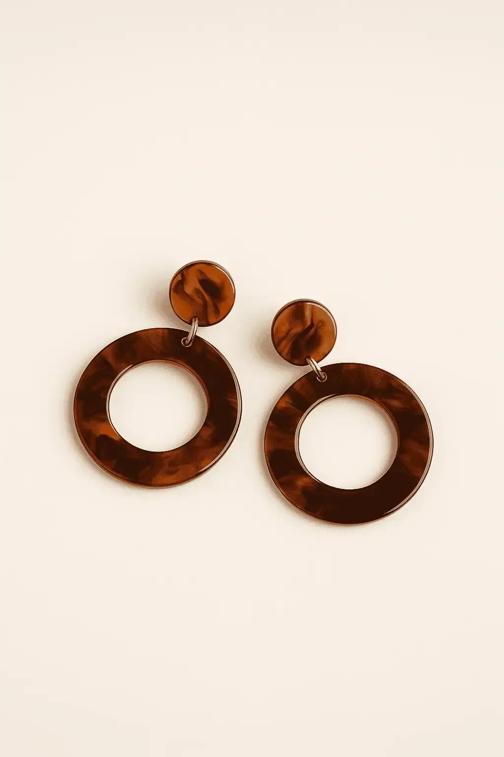 Kolczyki Karmelowy Krąg Kolczyki Karmelowy Krąg