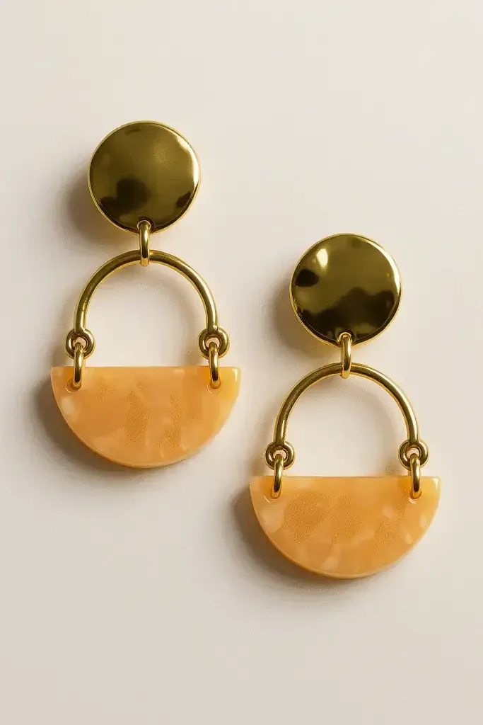 Kolczyki Peach Harmony