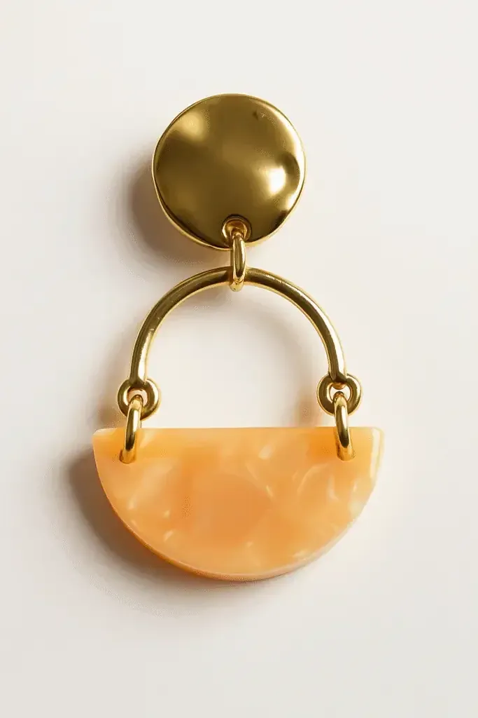 Kolczyki Peach Harmony