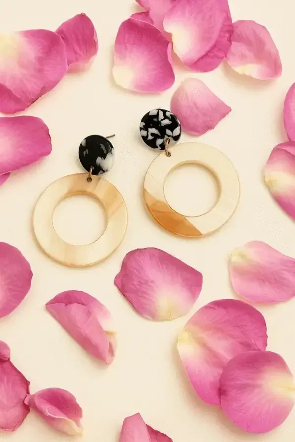 Kolczyki Perłowa Noc