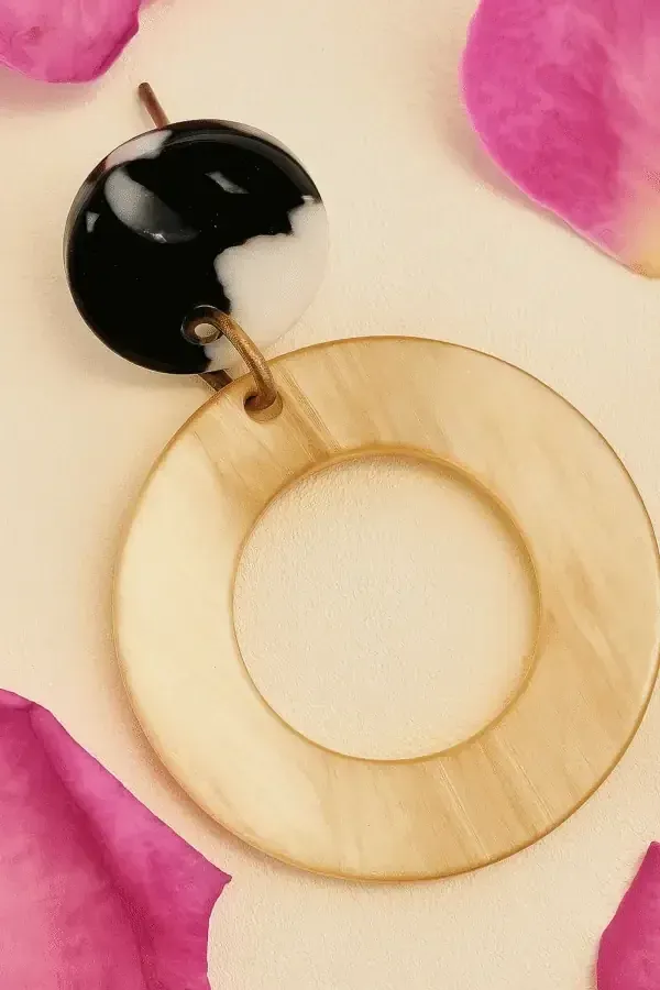 Kolczyki Perłowa Noc