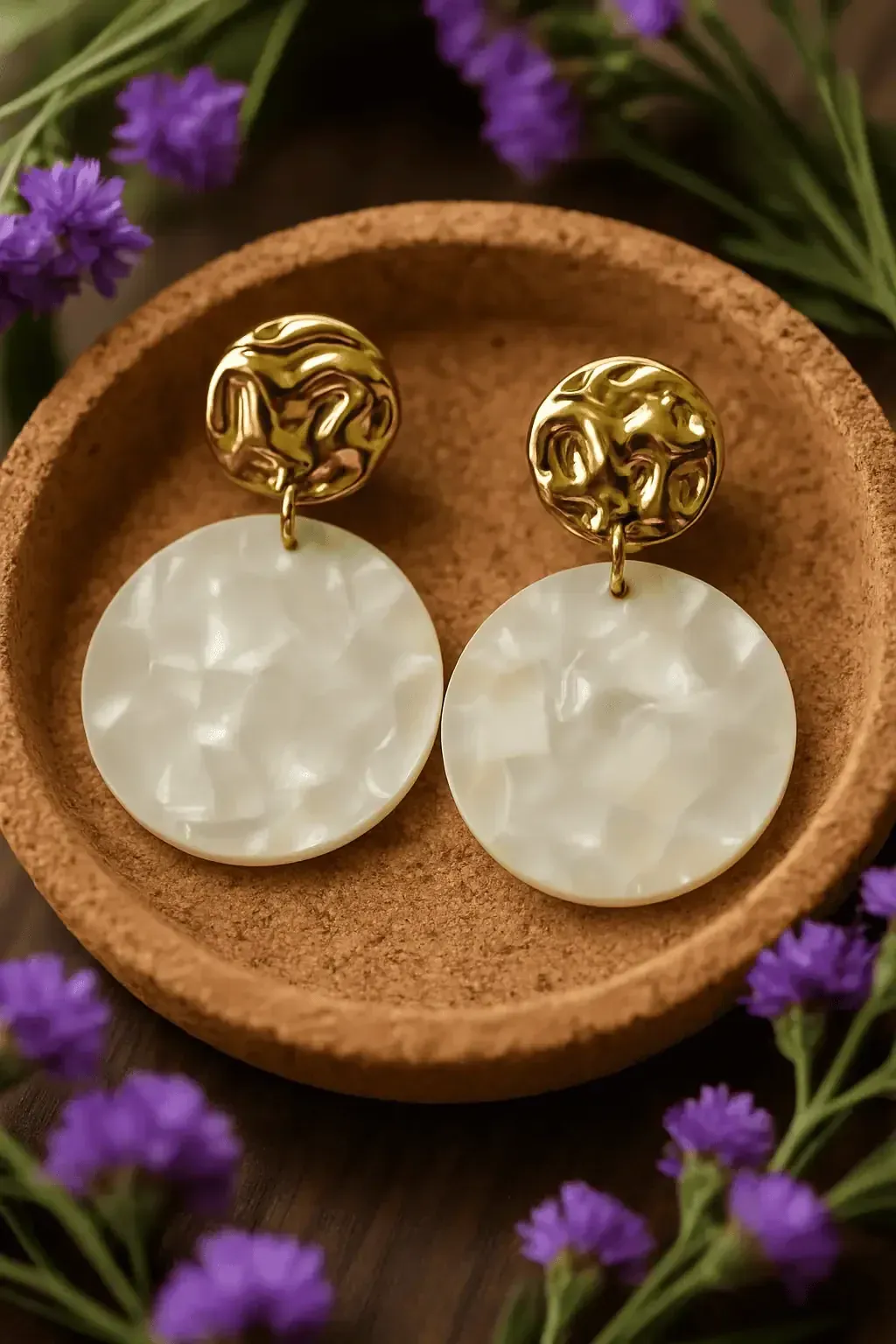 Kolczyki Perłowy Dotyk