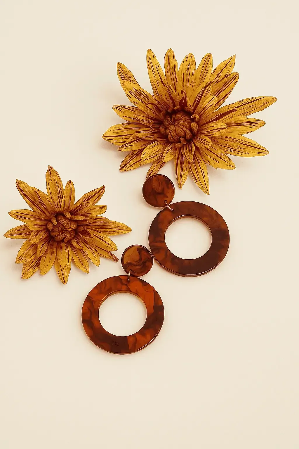 Kolczyki Karmelowy Krąg Kolczyki Karmelowy Krąg - Obraz 3