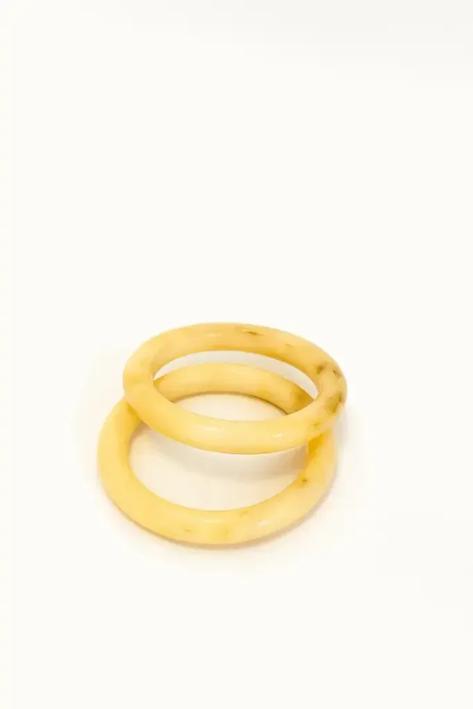 Bransolety Bangles Ivory 2 szt.