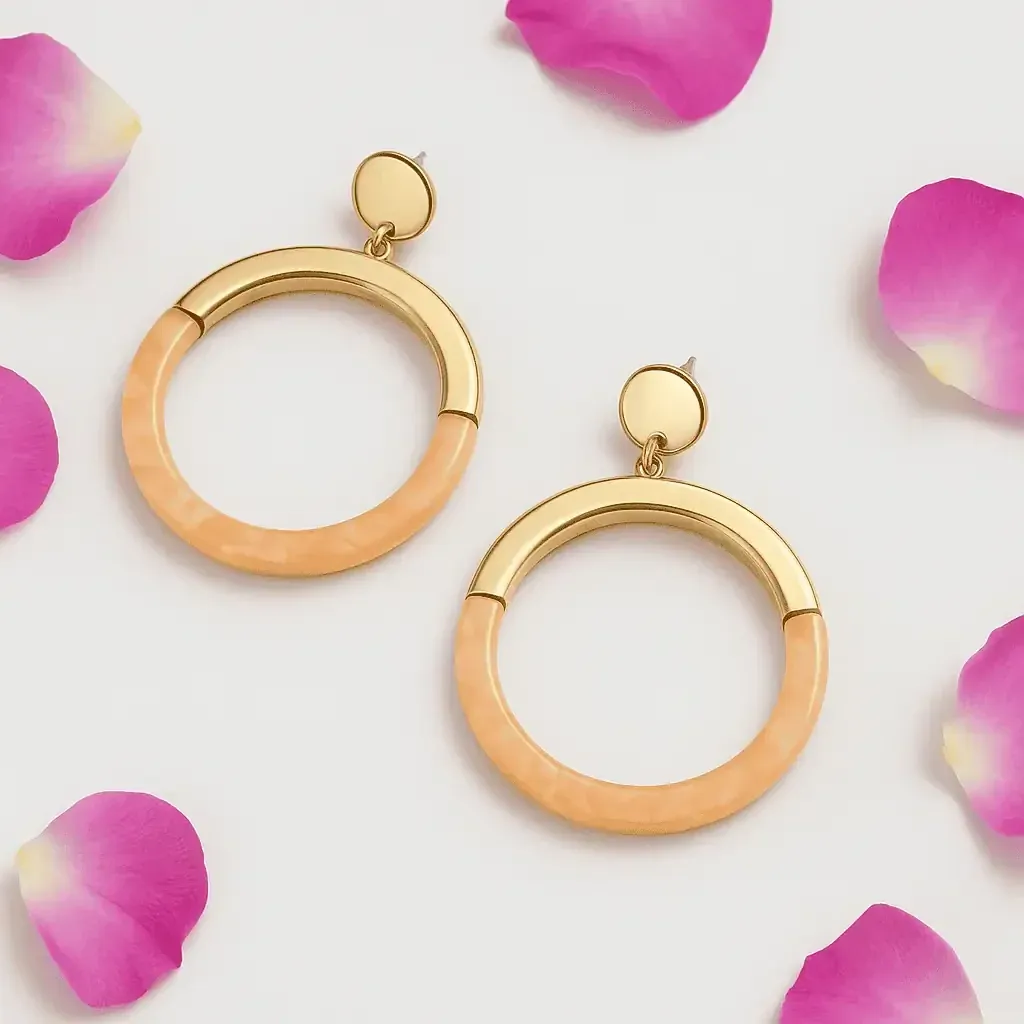 Kolczyki Peach Bloom Kolczyki Peach Bloom