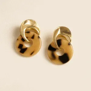 Indyjskie etniczne kolczyki online Pearl-2