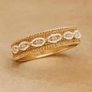 Bransoletki Indyjskie Pearl Heritage 2,6 – 6 cm – ręcznie wykonane w Indiach, etniczne bransoletki z koralikami