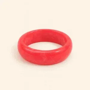 Bransoleta mosiężna Czerwona Orient – indyjska orientalna biżuteria ręcznie wykonana w Indiach