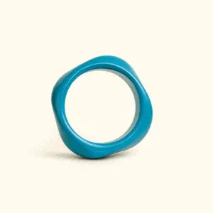 Bransoleta mosiężna Turkusowa Orient – indyjska orientalna biżuteria ręcznie wykonana w Indiach